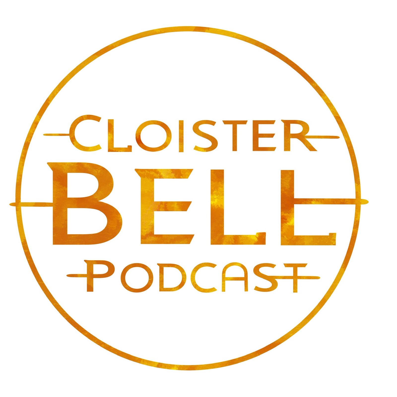 Logo for the Cloister Bell Podcast